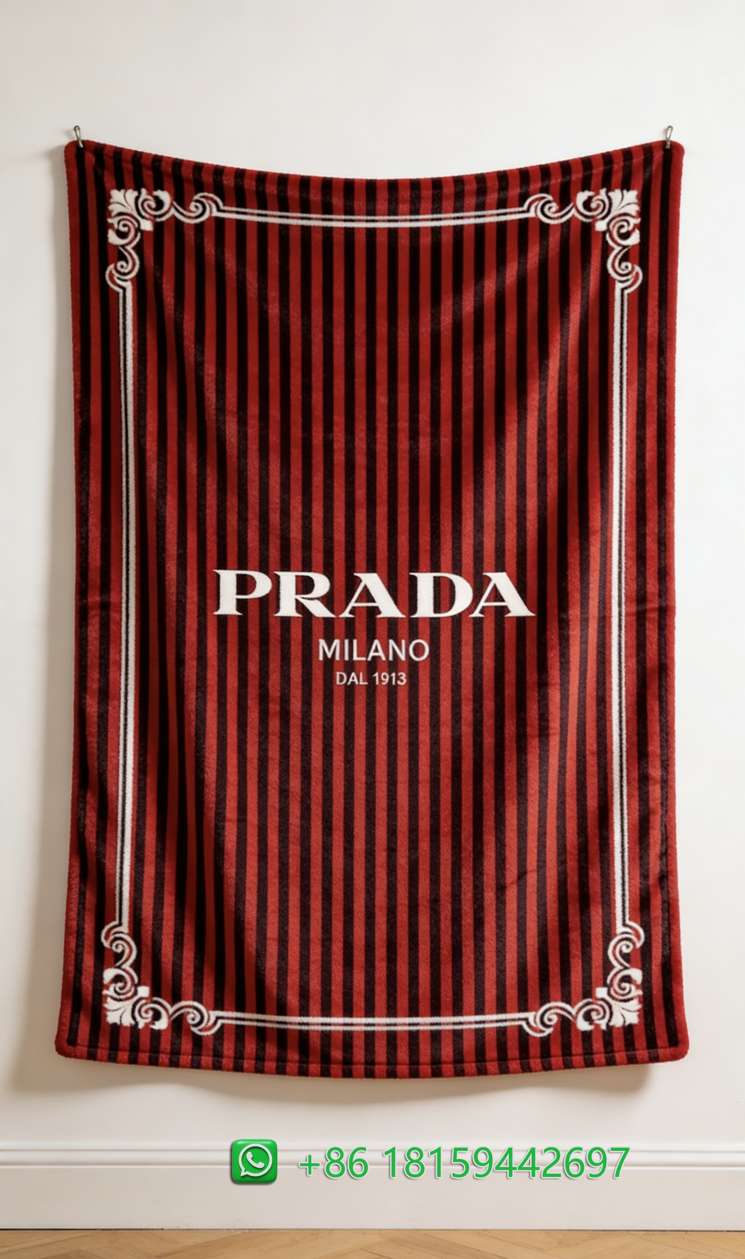 Prada Throw Blankets